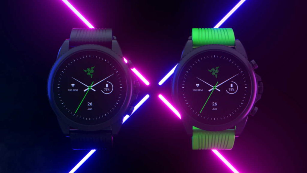 Razer e Fossil apresentam o smartwatch Razer X Fossil Gen 6 para gamers