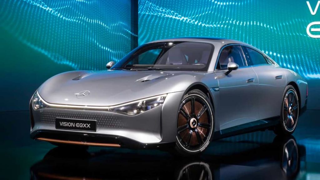 Vision EQXX: Concept elétrico da Mercedes-Benz que usa energia solar e faz 1.000 km