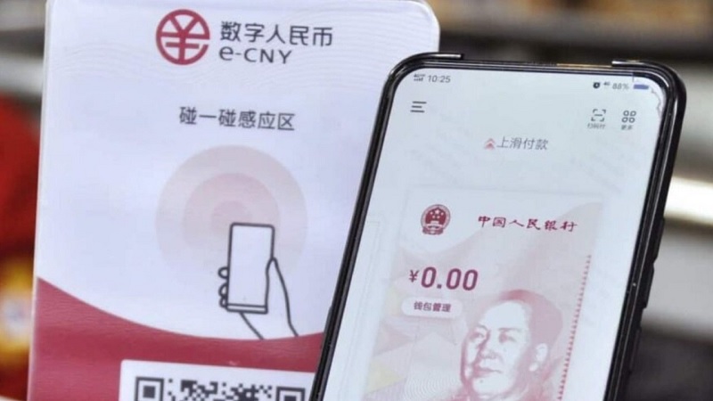 China promete expandir o yuan digital globalmente