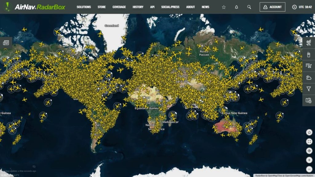 AirNav RadarBox: Um serviço melhor que o Flightradar24 e desenvolvido por um português