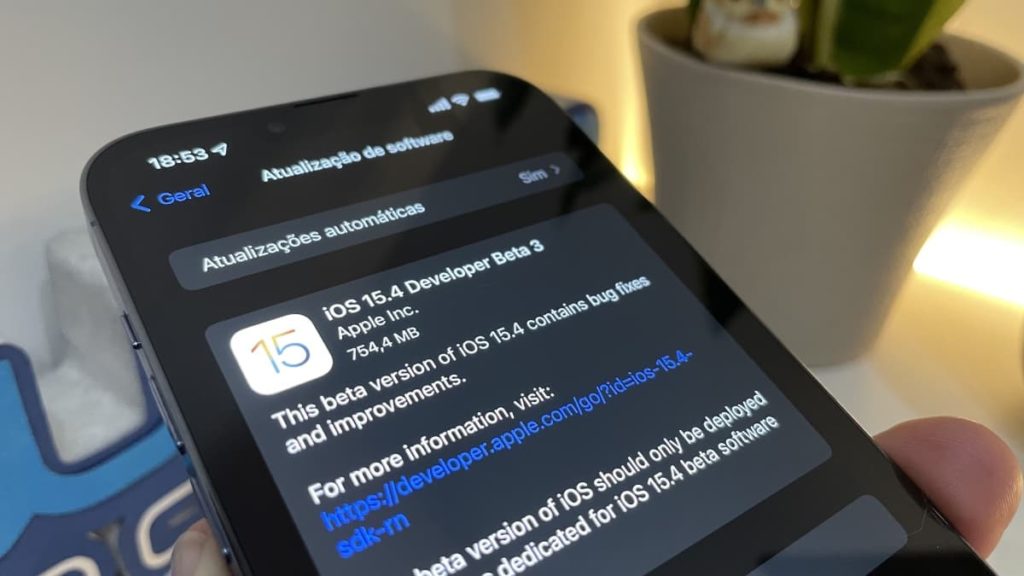 Apple lançou a beta 3 para o iOS 15.4, iPadOS 15.4, watchOS 8.5, tvOS 15.4 e HomePod 15.4