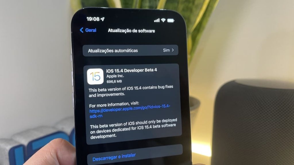 Apple lança o iOS 15.4 beta 4, assim como outros sistemas operativos para programadores