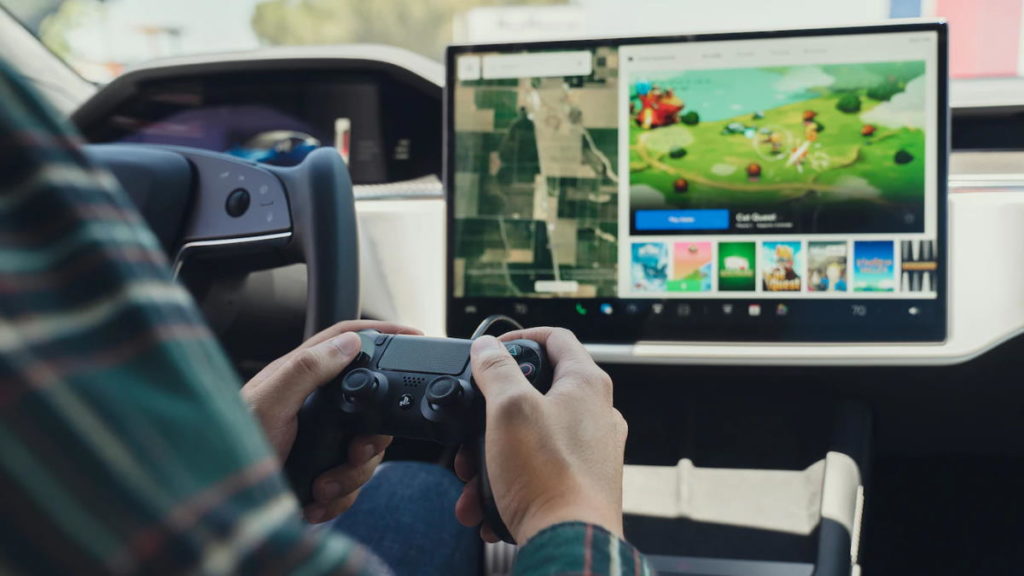 Tesla alerta novos clientes que os jogos da Steam já não estão nos carros elétricos