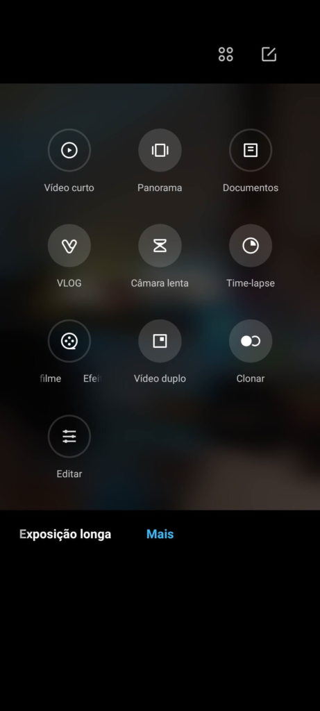câmara smartphone Xiaomi modos fotografia