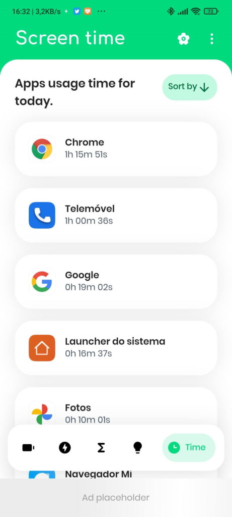 bateria Android smartphone Electron informação