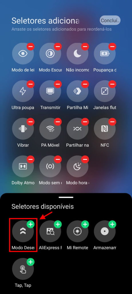 Xiaomi MIUI smartphone desempenho modo