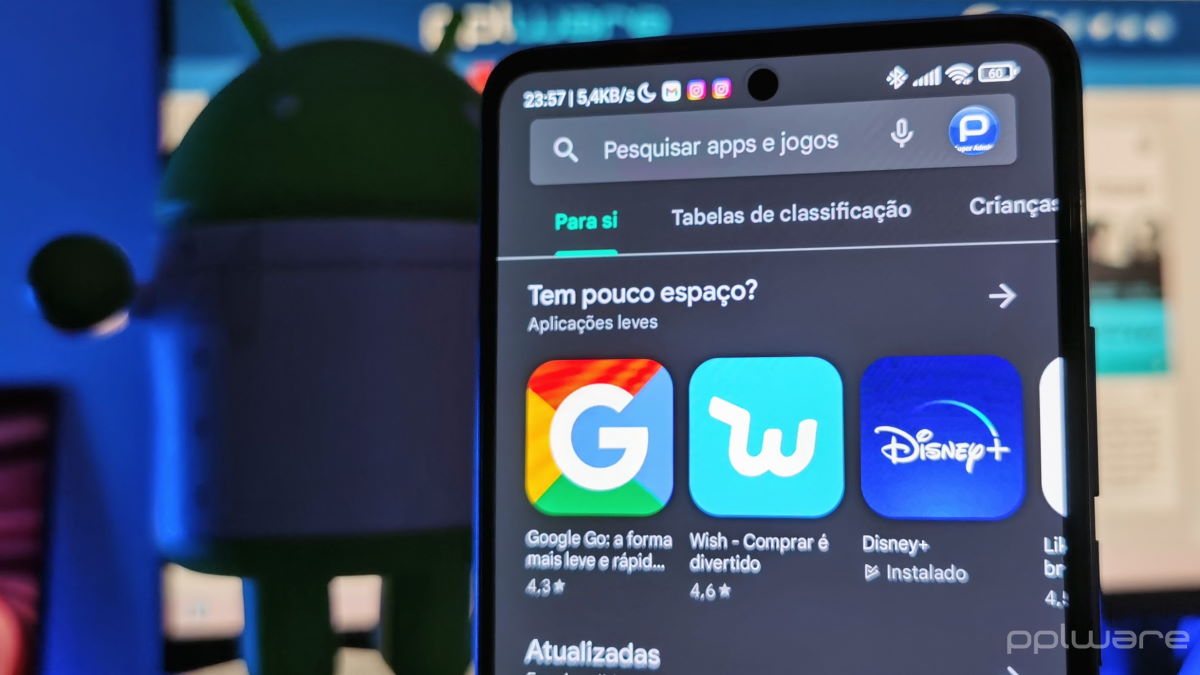 Google quer simplificar a Play Store e traz novo separador para outros dispositivos Android