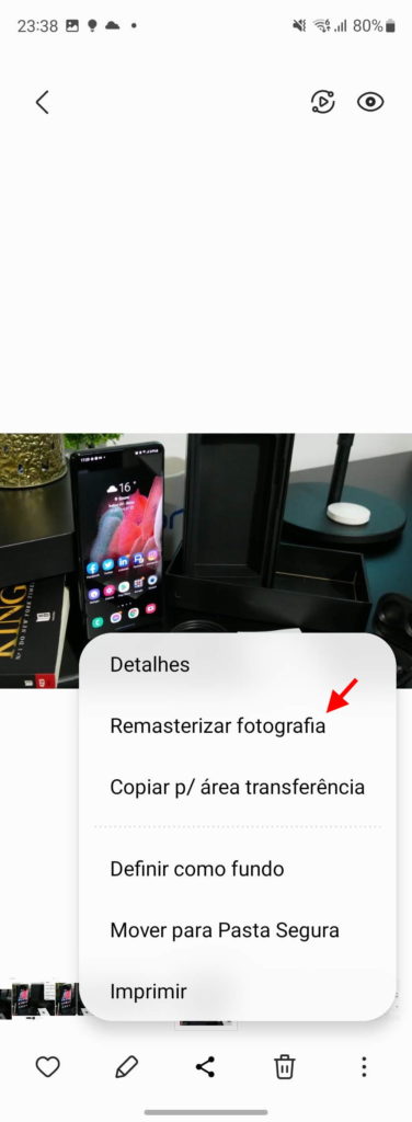 Samsung imagem melhorar smartphones fotografia