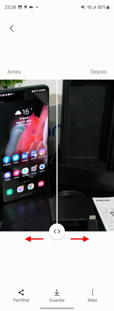 Samsung imagem melhorar smartphones fotografia
