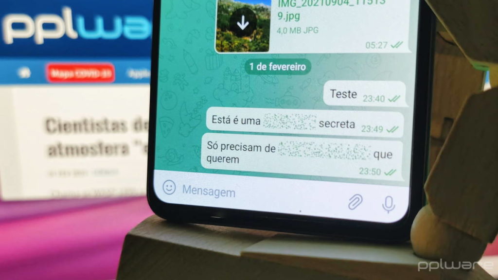 Dica: Como enviar uma mensagem escondida no Telegram e evitar um spoiler