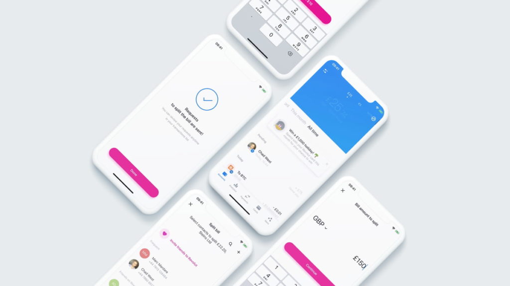 Saiba como pode dividir as despesas de um grupo no Revolut