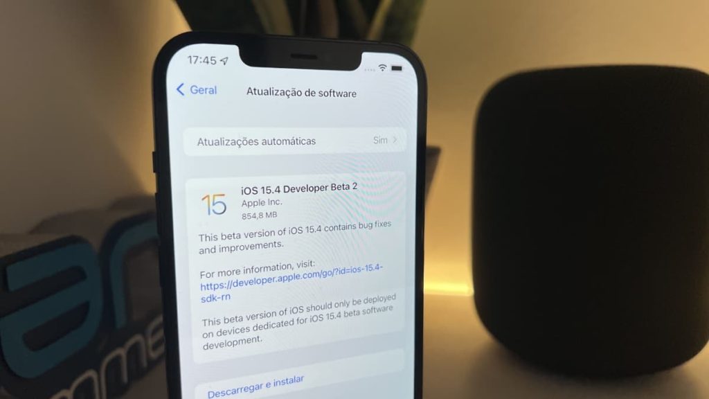 Apple lançou o iOS 15.4 beta 2 com novos recursos do Face ID e muito mais
