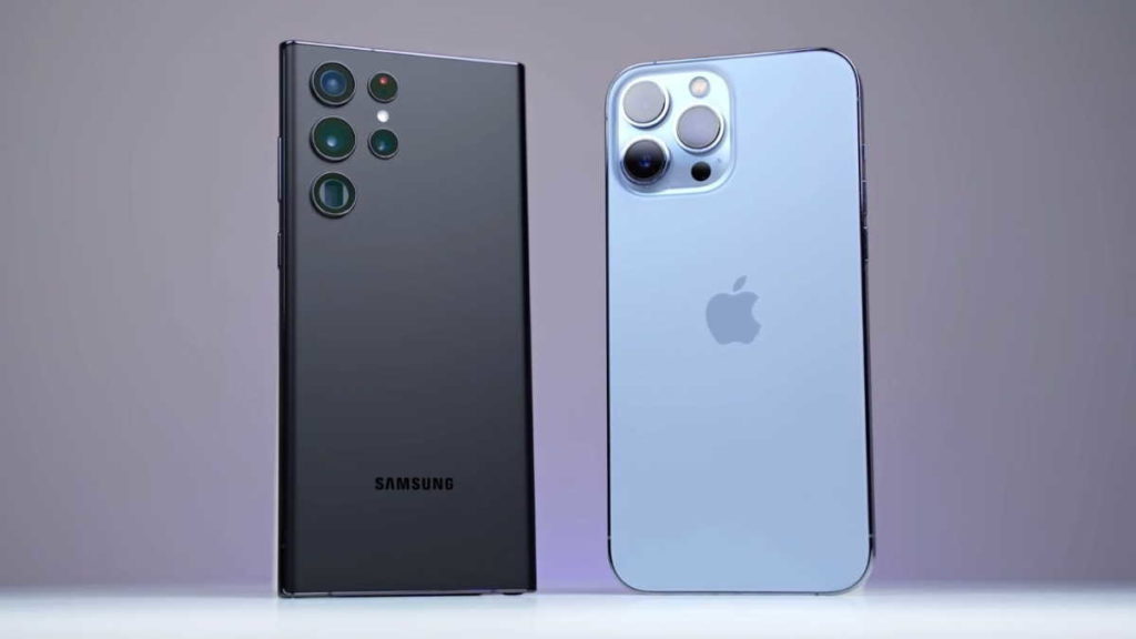Galaxy S22 Ultra vs. iPhone 13 Pro Max – Qual destes dois será o mais resistente?