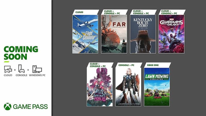 Xbox revela entradas no Xbox Game Pass em março de 2022