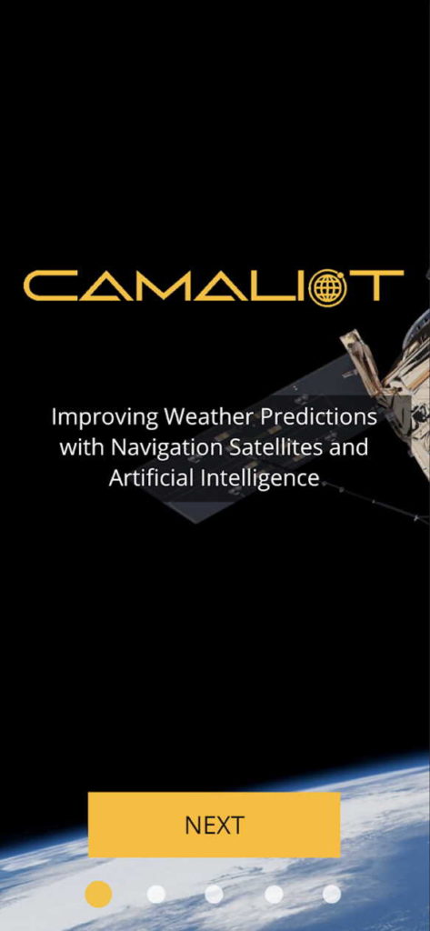 Camaliot Android smartphone GPS tempo