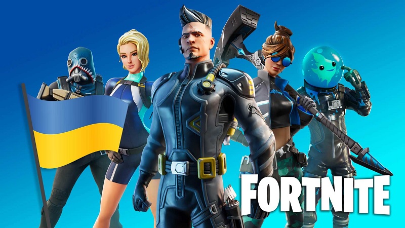 Epic Games e Microsoft vão doar as receitas de Fortnite para ajuda humanitária da Ucrânia