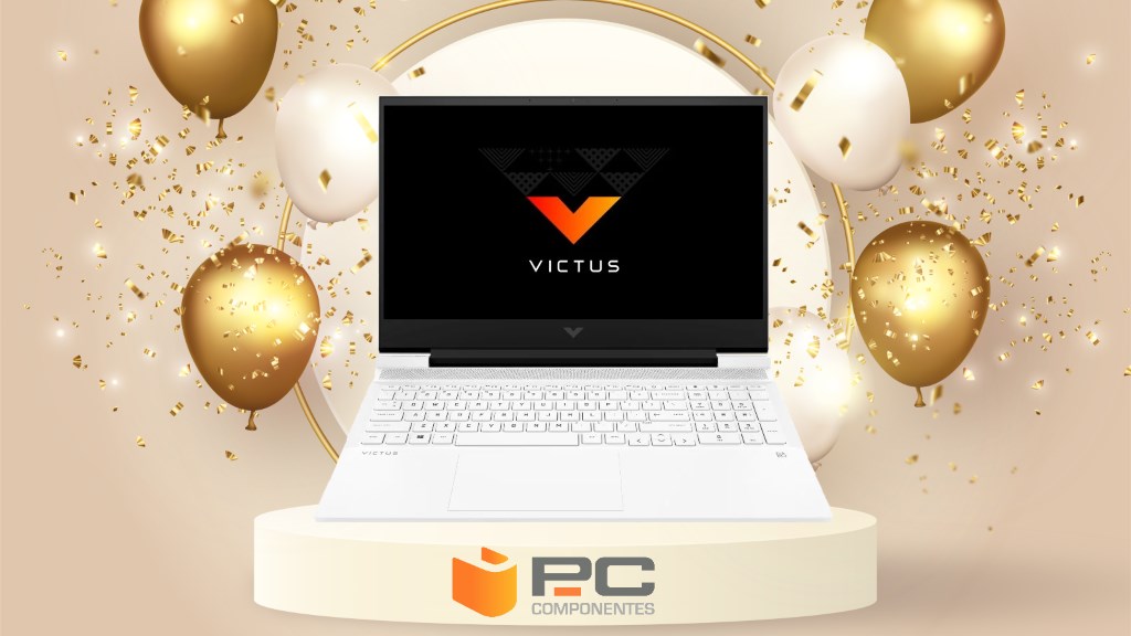Passatempo 5 anos PcComponentes: Ganhe um portátil HP Victus 16-e0008np