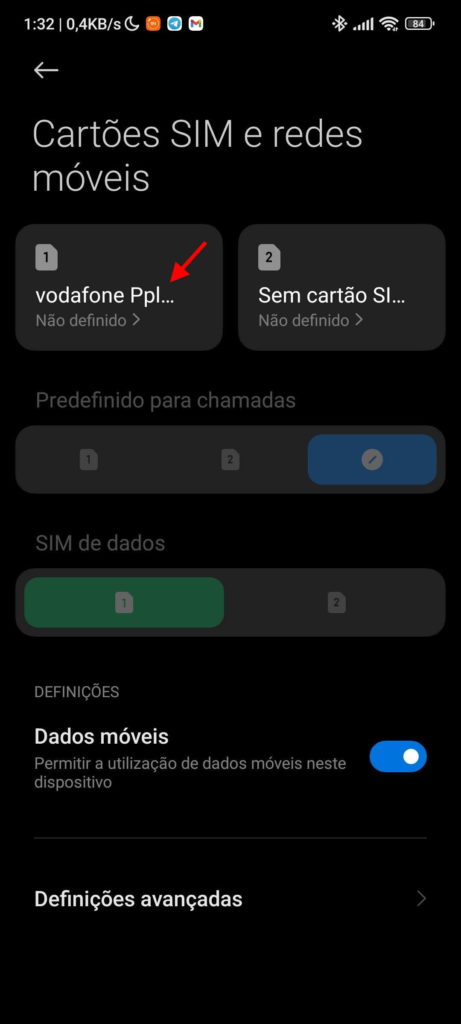 5G smartphone desligar rede tecnologia
