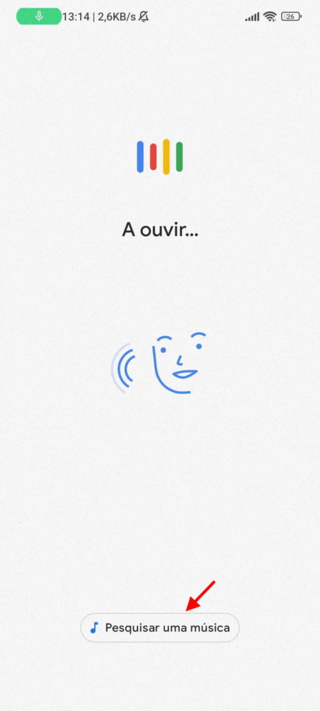 Android música detetar tocar app