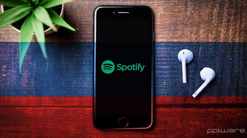 Spotify também já interrompeu o seu serviço de streaming de música na Rússia