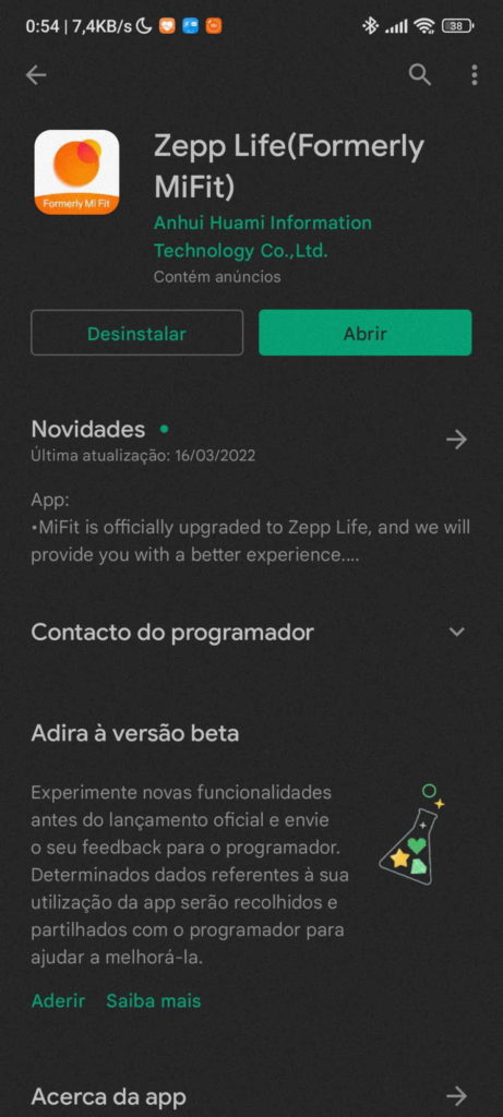 Mi Fit Zeep Life Xiaomi Mi Band app