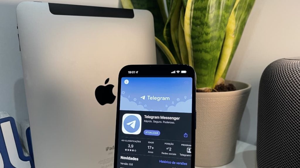 Atualização do Telegram para iOS traz gestor de downloads, live streaming e muito mais
