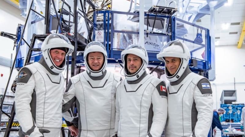 ISS vai receber a primeira equipa de astronautas totalmente privada