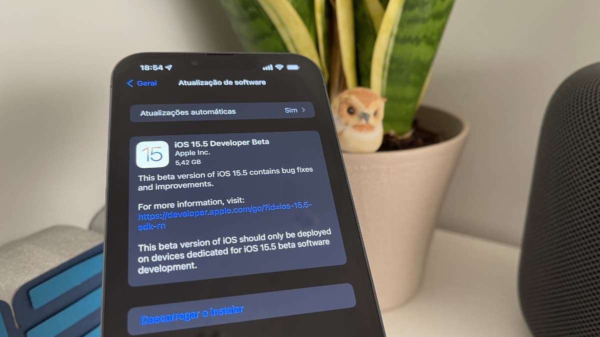 Apple lança primeiras betas do iOS 15.5 e iPadOS 15.5