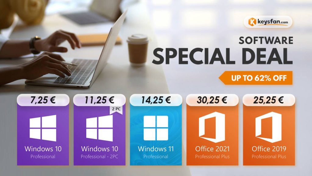 Como comprar software Microsoft económico? Windows 10 chega aos 5,63€ por PC!