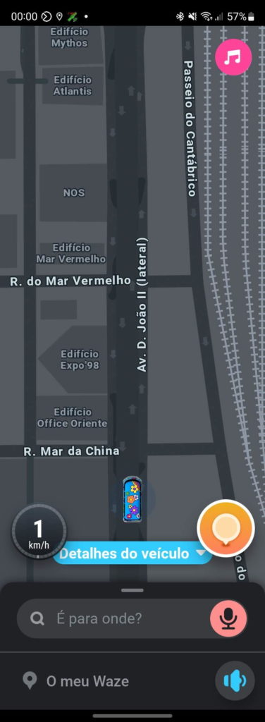Waze modo retro 80 90 70