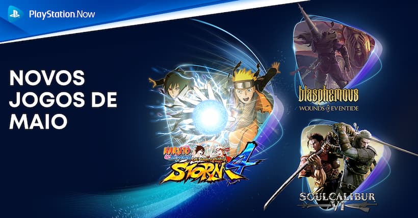 Jogos grátis no PS Now para maio de 2022