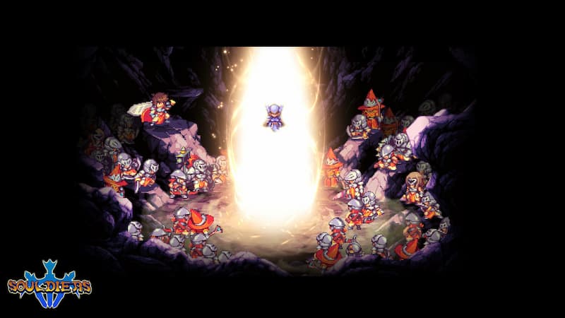 Souldiers, uma aventura metroidvania de 16 bits