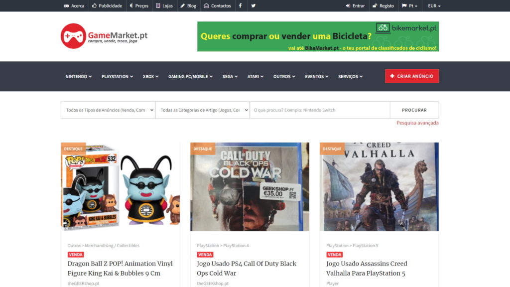 GameMarket.pt, o marketplace português para fãs de gaming