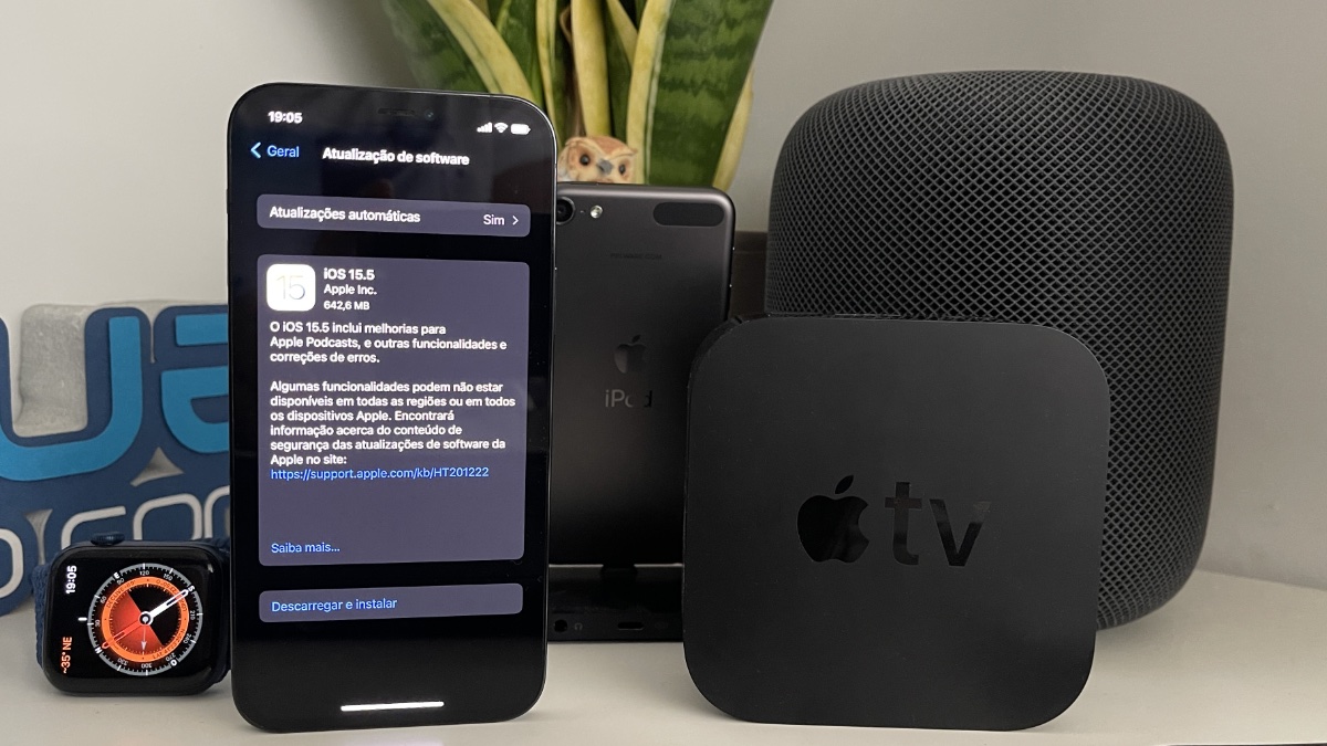 Apple lançou a versão final do iOS 15.5, iPadOS 15.5, tvOS 15.5, macOS 12.4 e watchOS 8.6