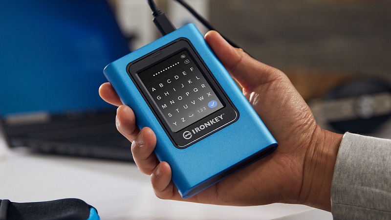 Kingston lança um novo SSD com teclado numérico para proteção dos dados com código