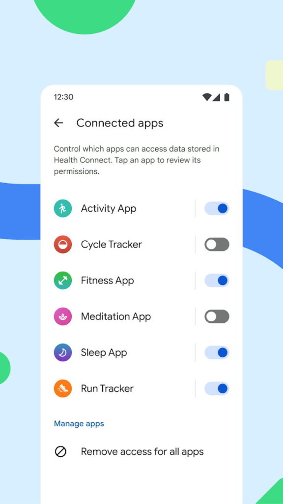 Android Google Connected Health dados desporto