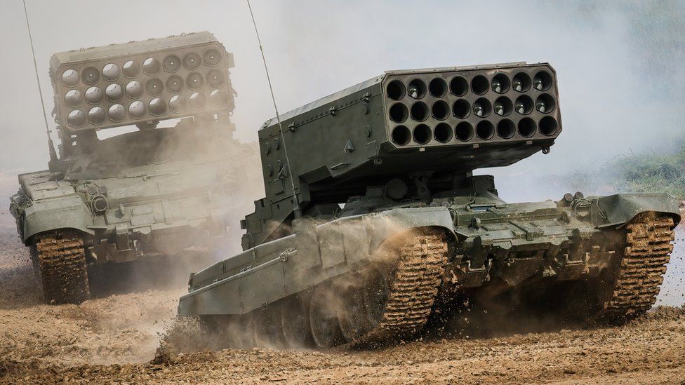 Ucrânia acusa Rússia de usar armas termobáricas! Veja o vídeo…
