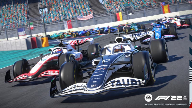 Revelado mais um pouco da nova jogabilidade de F1 2022