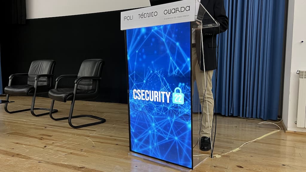 Conferência Internacional de Cibersegurança do IPG! Acompanhe em direto