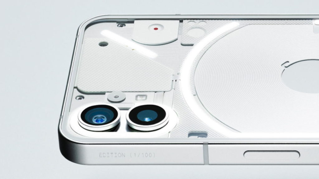 Nothing Phone (1): Novas imagens mostram a sua parte traseira e mais novidades