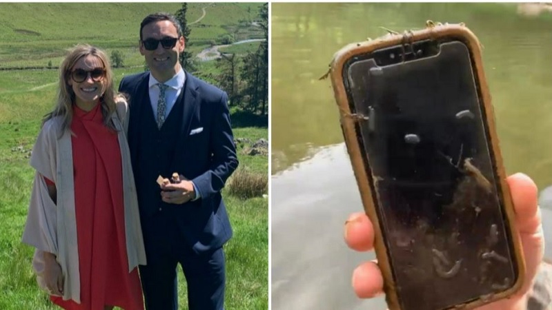 Homem recupera iPhone que esteve perdido no fundo de um rio durante 10 meses