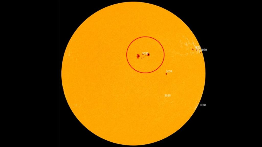 Mancha solar duplica de tamanho em 24 horas: “calma, não há razões para pânico”
