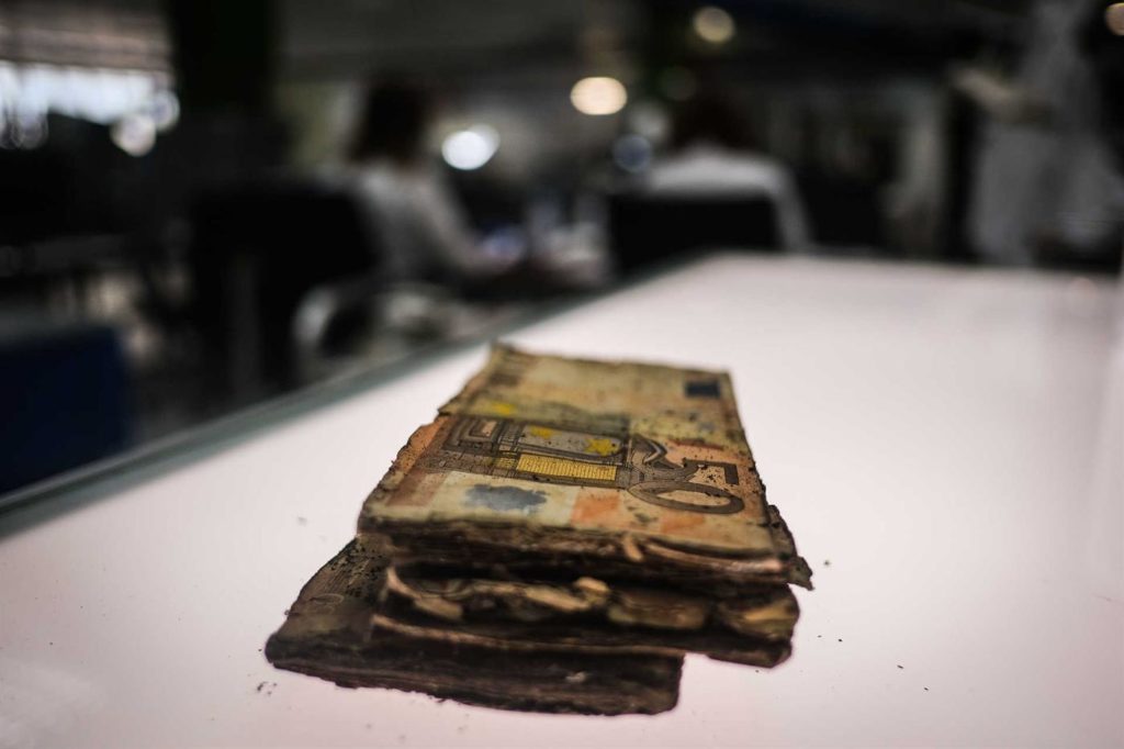 Pedrógão Grande: Mais de 4 mil notas destruídas foram salvas