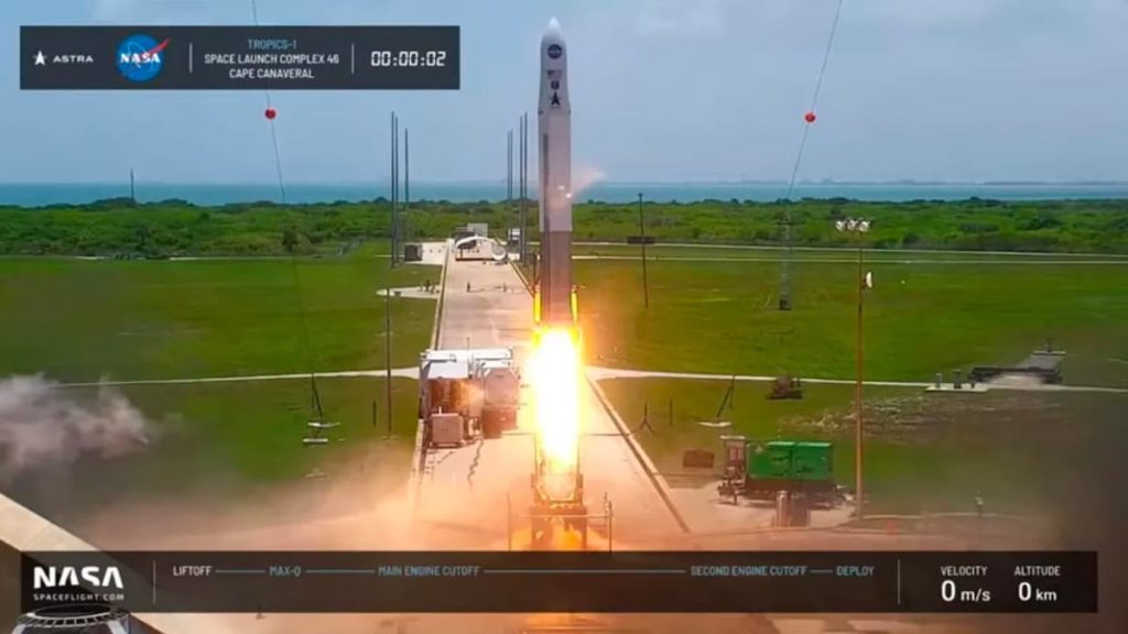 NASA perde dois satélites por causa de uma falha do foguetão Astra (vídeo)