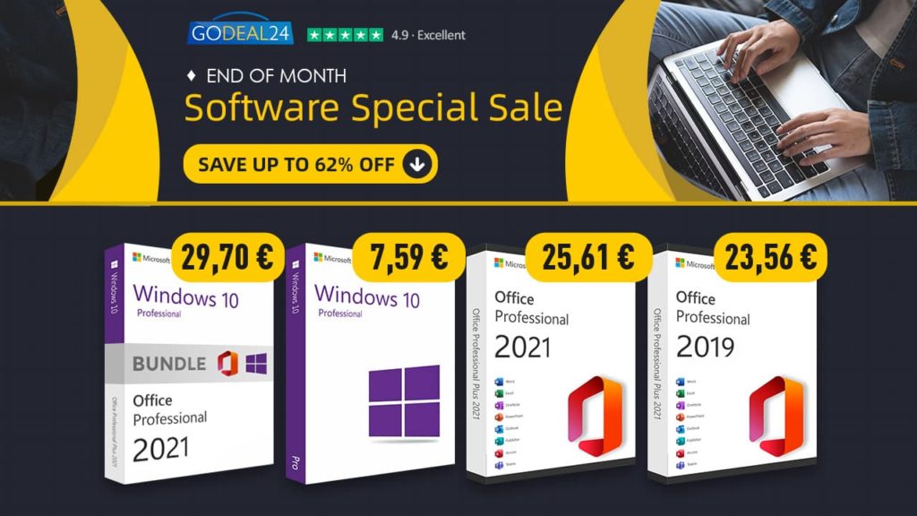 Adquira chave digital Windows 10, atualize para o Windows 11 grátis. Até 62% de desconto