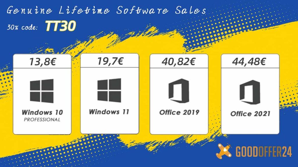 Windows desde 12€ e Office a partir dos 24€, nada como testar uma chave digital