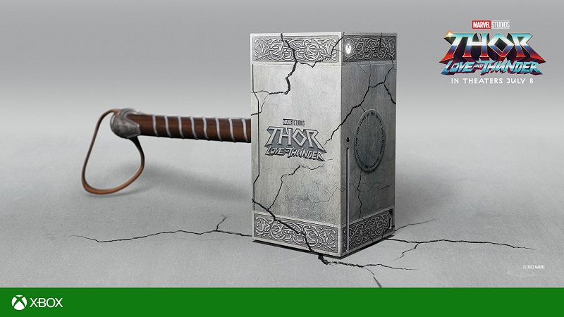 Microsoft apresenta a Xbox Series X em versão Thor: Love and Thunder. E pode ganhar uma!