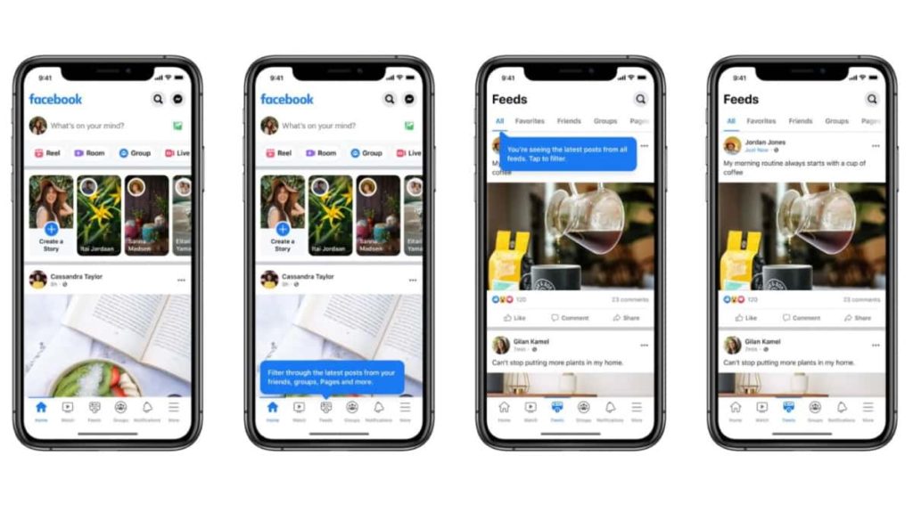 Facebook também vai adotar o feed cronológico