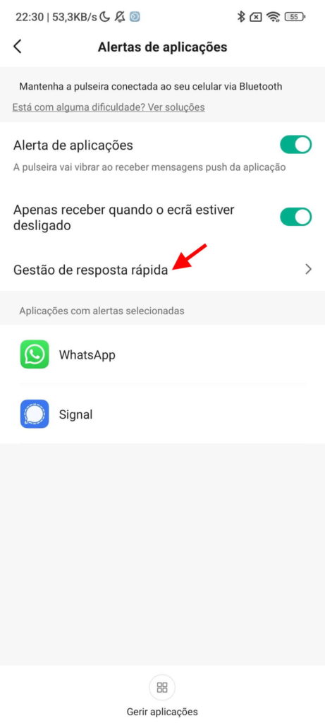 Mi Band 7 Xiaomi respostas smartband
