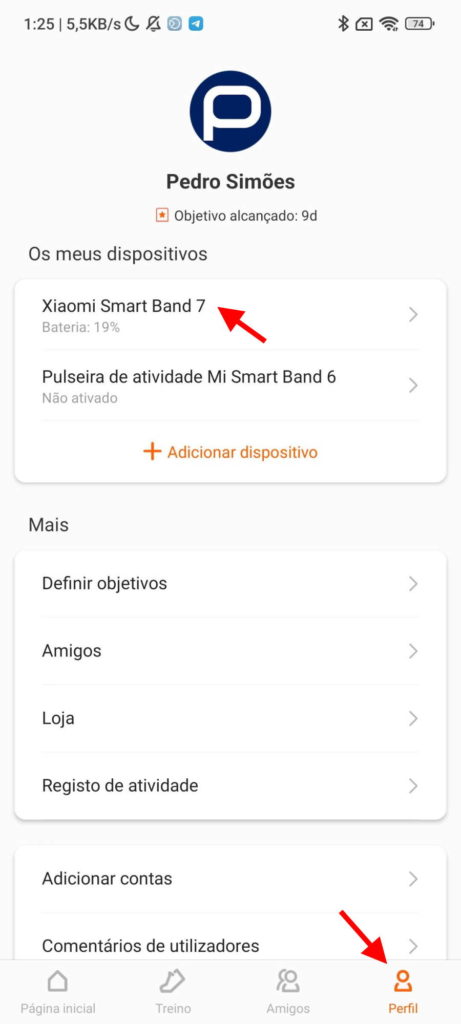 Xiaomi Mi Band 7 smartband cardíaco saúde